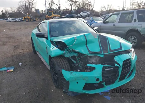 2025 BMW M4 Competition xDrive z USA, uszkodzony, nr VIN WBS33HK06SCS09205